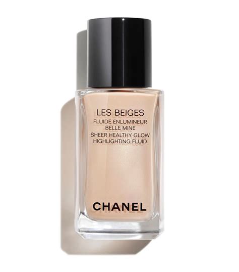 chanel les beiges healthy glow highlighting fluid|chanel highlighting fluid sunkissed.